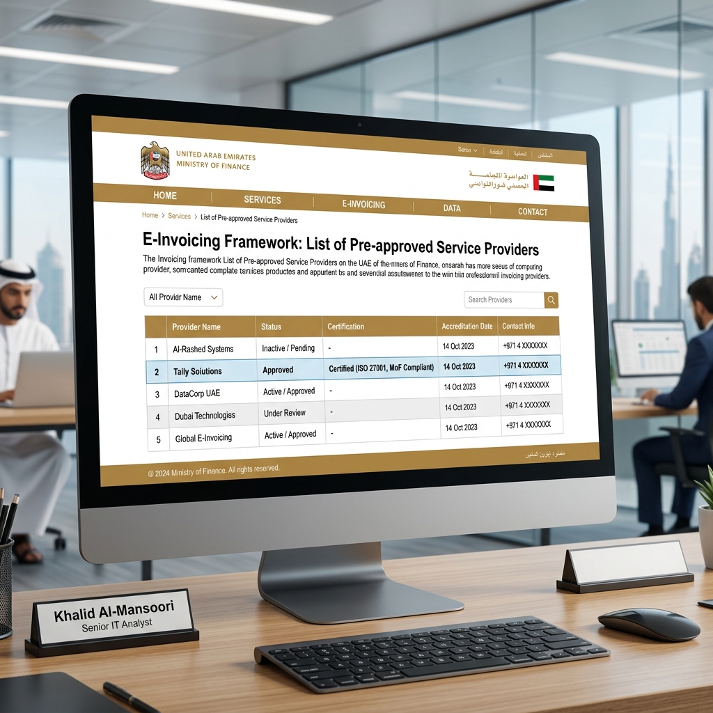 Ministry of Finance Tally Listing